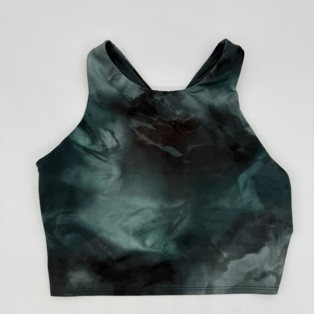 Athleta Built In Bra Tie Dye Top